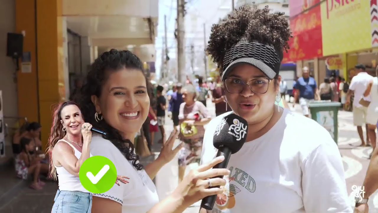 Bate papo com o povo do centro antes do pré-caju
