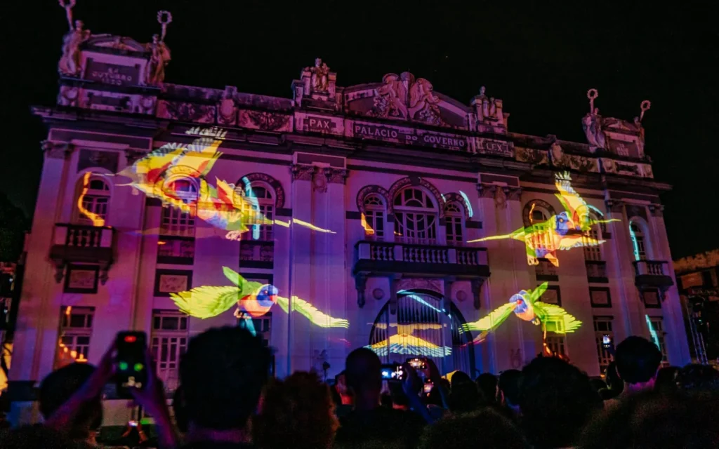 Festival SE Mapping encerra programação com grande participação do público no Centro de Aracaju