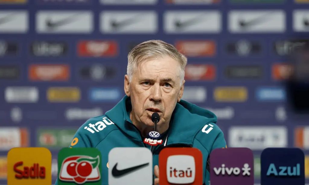 Ancelotti define seleção para jogo com Panamá e garante Neymar na Copa