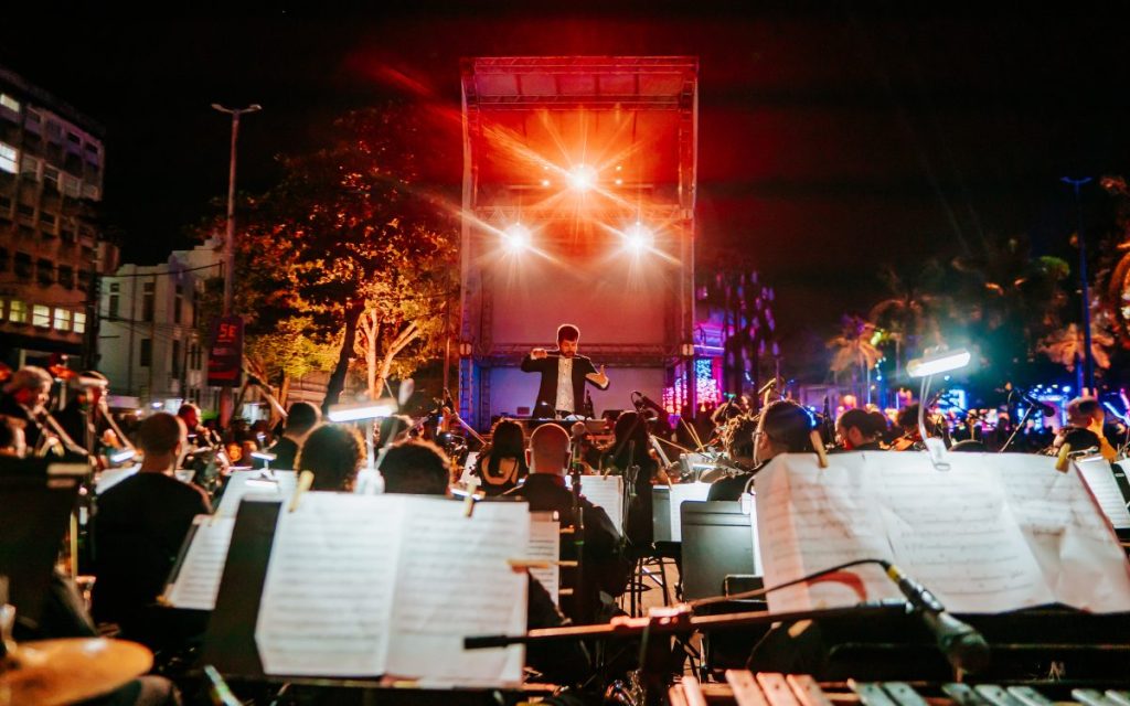 Orquestra Sinfônica de Sergipe e Calcinha Preta se unem em apresentação inédita na abertura do Arraiá do Povo
