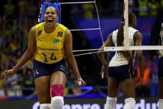 Brasil sofre, mas bate Itália por 3 sets a 2 na Liga das Nações