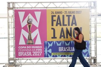Brasília inicia contagem regressiva de 1 ano da Copa do Mundo Feminina