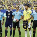 CBF envia ofício contestando gol anulado de Vini Jr. contra Escócia