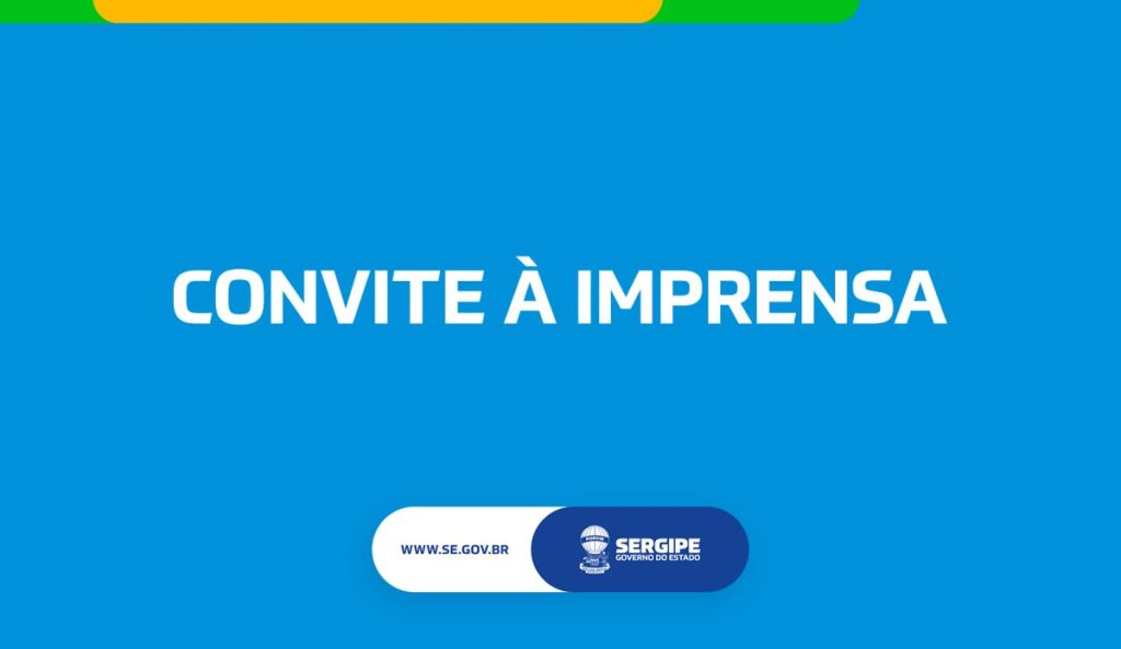 Convite à imprensa: Governo de Sergipe entrega obras de infraestrutura urbana e investimentos em saúde na grande Aracaju e no agreste central