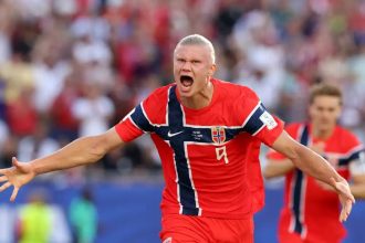 Haaland brilha e Noruega goleia Iraque em seu retorno à Copa do Mundo