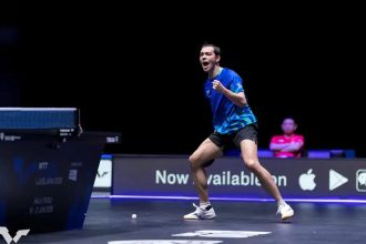 Hugo Calderano cai na final e perde chance do tri no WTT da Eslovênia