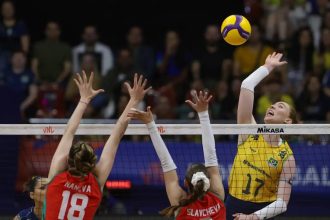 Invicto, Brasil enfrenta campeãs olímpicas na Liga das Nações de Vôlei
