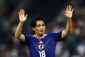 Japão goleia a Tunísia e acirra briga pela liderança do grupo F: 4 a 0