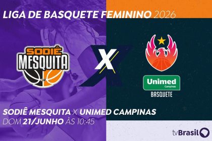 LBF: TV Brasil transmite Sodiê Mesquita x Unimed Campinas no domingo