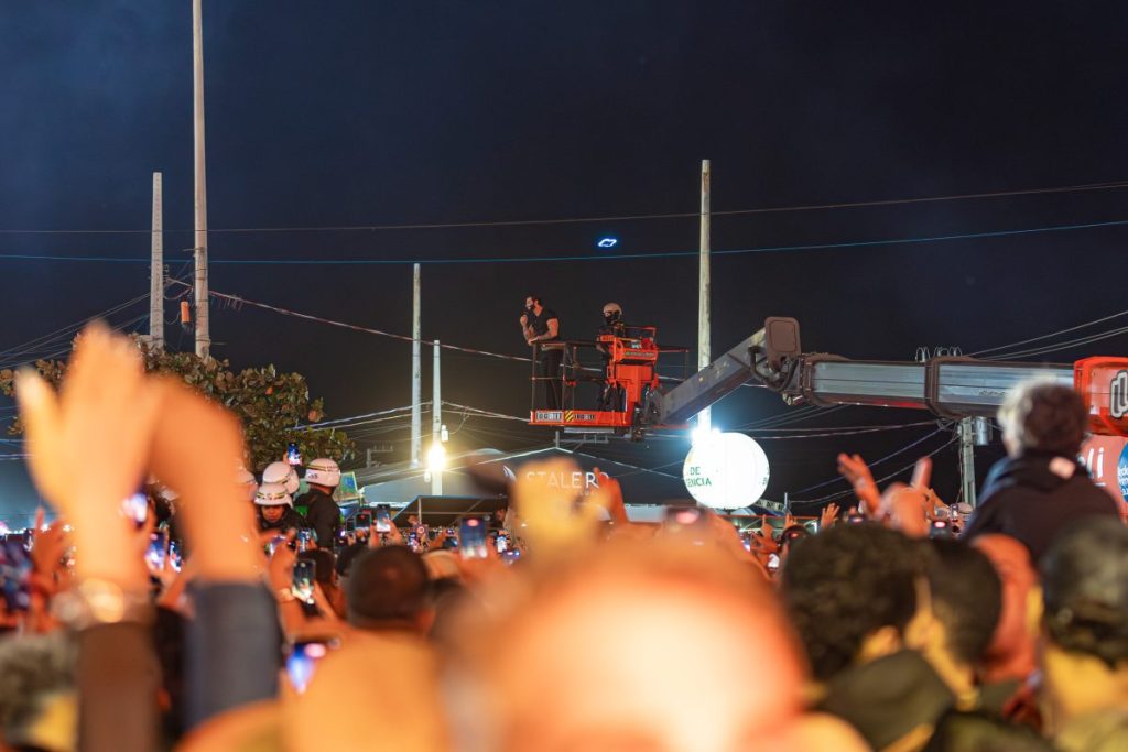 Primeira participação de Gusttavo Lima no Arraiá do Povo teve ‘voo’ sobre público