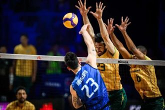 Vôlei: Brasil é superado pela Itália, o 2º revés na Liga das Nações