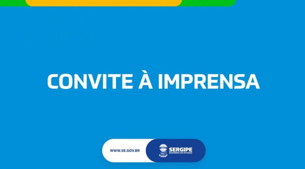 Convite à imprensa: Governo de Sergipe realiza inaugurações e anuncia novas obras em Estância, Boquim e Riachão do Dantas nesta quinta-feira, 2
