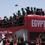 Jogadores do Egito são recebidos como heróis após atuação na Copa