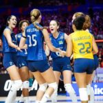 Liga das Nações: seleção feminina pega Japão na quarta em 1º mata-mata