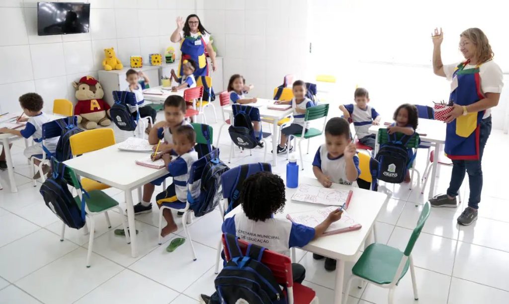 Matrículas em creches avançam 36% em quase uma década