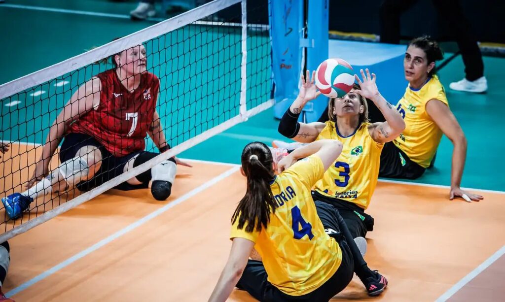 Seleção feminina perde e fica com o vice no Mundial de Vôlei Sentado