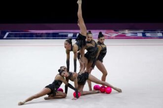 Ginástica rítmica: Brasil é bronze e garante vaga em Los Angeles 2028