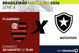 Neste domingo, Rádio Nacional transmite clássico Flamengo x Botafogo