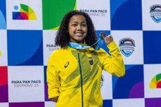 Parapan-Pacífico: nadadora Alessandra quebra recorde mundial