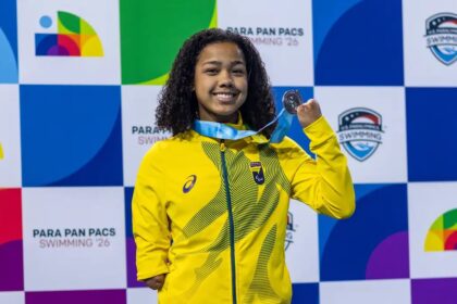 Parapan-Pacífico: nadadora Alessandra quebra recorde mundial