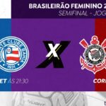Brasileirão Feminino: TV Brasil exibe semifinal Bahia x Corinthians