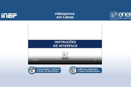 Plataforma Enem Libras ganha atualização com provas de 2017 a 2025