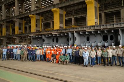 Estaleiro no RS começa a construir navios encomendados pela Transpetro