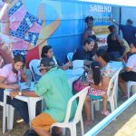 Seasic promove ação do Outubro Rosa com serviços de saúde e bem-estar no bairro Santa Maria